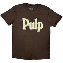 Pulp, Tričko New Logo, Unisex, Hnedá