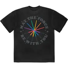 Star Wars – Rainbow Sabers (Noir) (T-shirt)