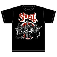 Ghost, Tričko Road to Rome, Unisex, Čierna