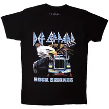 Unisex T-Shirt: Rock Brigade Truck (Black) thumbnail