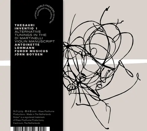 Antoinette Lohmann – CD THESAURI INVENTIO 1 & 2