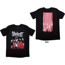 Slipknot, Tričko Stretched Barcode, Unisex, Čierna