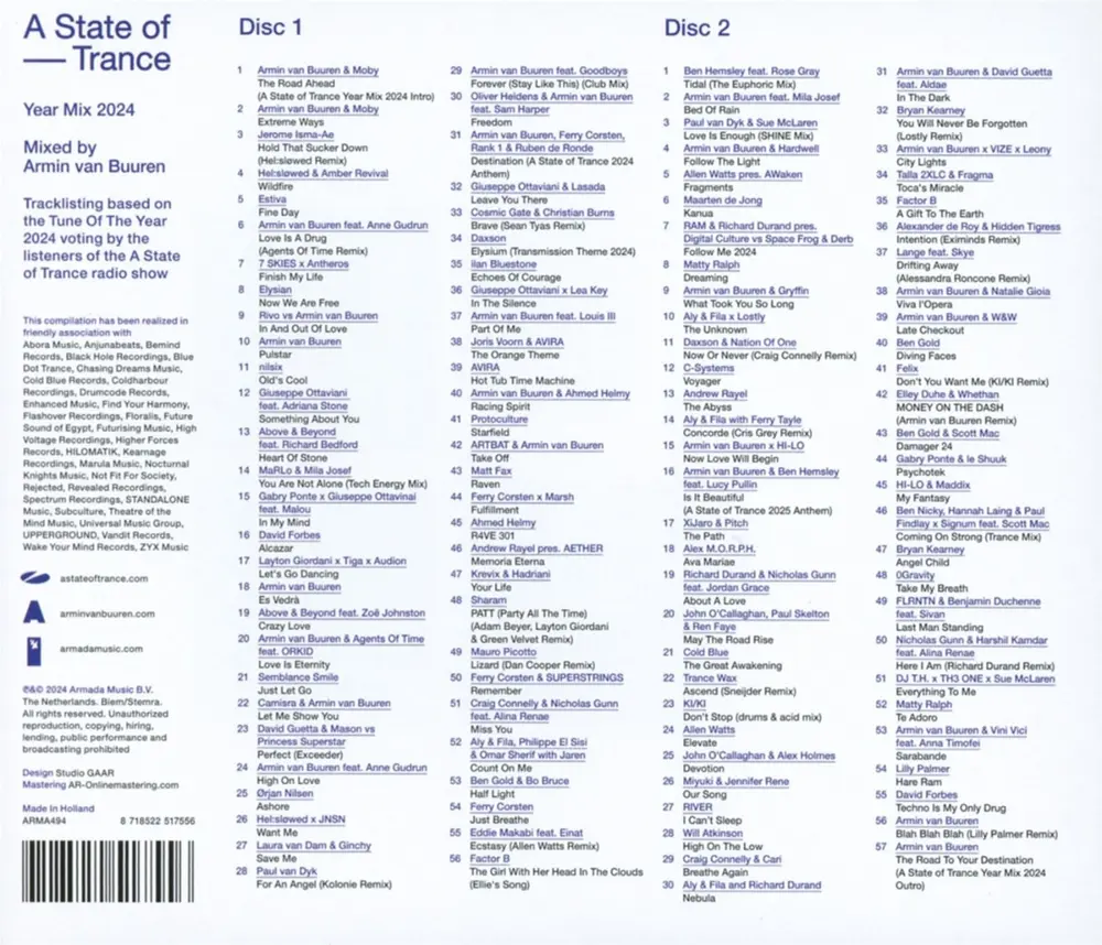 A STATE OF TRANCE YEARMIX 2024