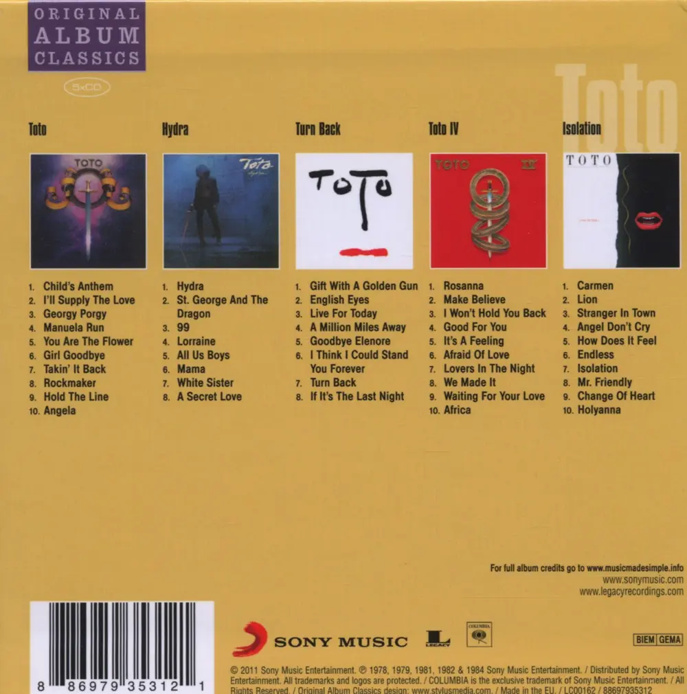 ORIGINAL ALBUM CLASSICS