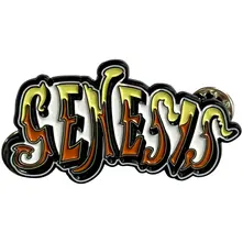 Genesis – Orange Classic Logo (Odznak)