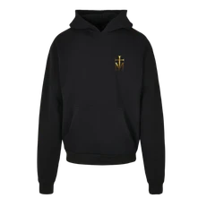 Momo, Mikina Milovaný logo premium, Unisex, Čierna
