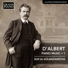 CD EUGEN D ALBERT: PIANO MUSIC, VOL. 1