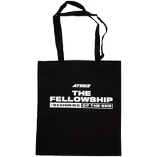 Cotton Tote Bag: Fellowship Beginning Of The End (Black) (Back Print & Ex-Tour) thumbnail