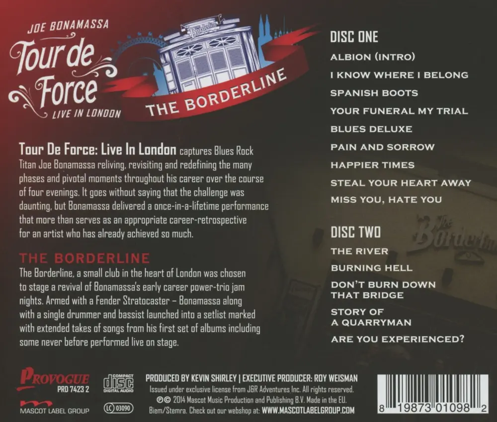 TOUR DE FORCE - BORDERLINE