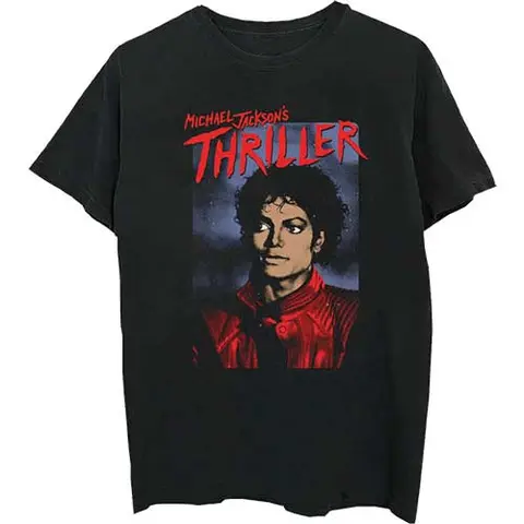 Michael Jackson – Tričko Thriller Pose (Čierna), Unisex, Čierna