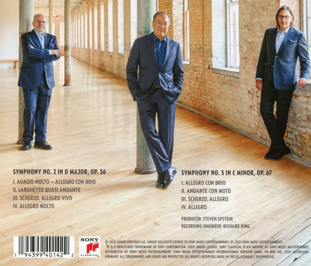 Beethoven For Three: Symphonies Nos. 2 and 5