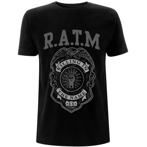 Grey Police Badge