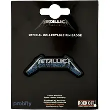 Pin Badge: Blue Shadow Logo thumbnail