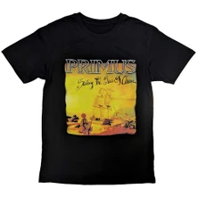 Primus, Tričko Sailing The Seas Of Cheese, Unisex, Čierna