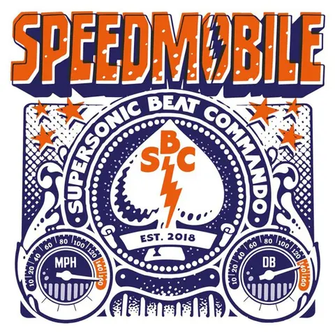 Vinyl SPEEDMOBILE - SUPERSONIC BEAT COMMANDO
