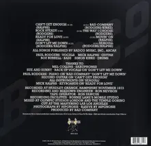 BAD COMPANY (Transparent Vinyl) (Vinyl)