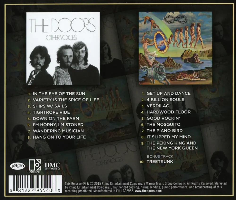 The Doors – Full Circle + Other Voices (Box Set, Misprint) (CD)