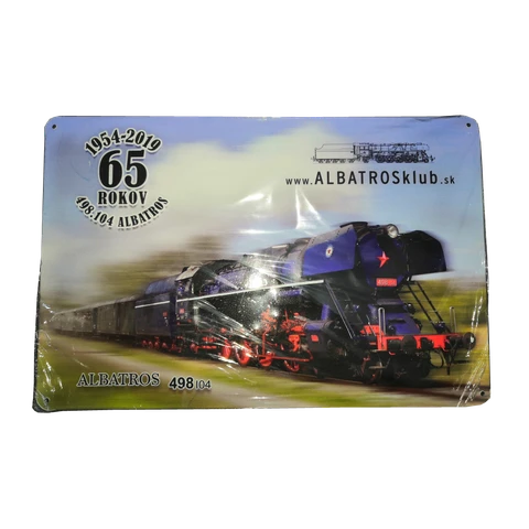 Smaltovaná tabuľka Albatros malá
