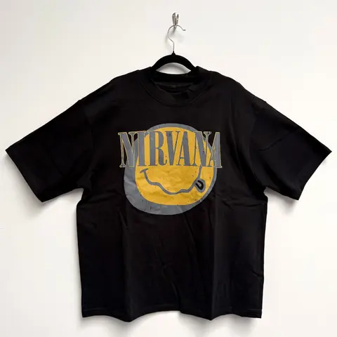 Unisex Oversized Boxy T-Shirt: Evergreen (Black)