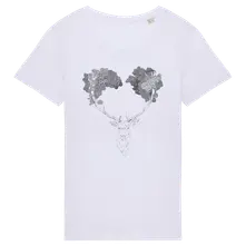 (p)art by Aňuci T – Jeleň a strom - kráľ lesa (Tricou)