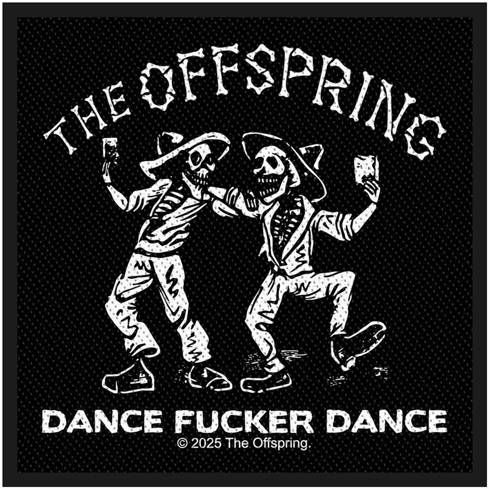 The Offspring – Dance Fucker Dance (Woven Patch · sew-on) (Nášivka)