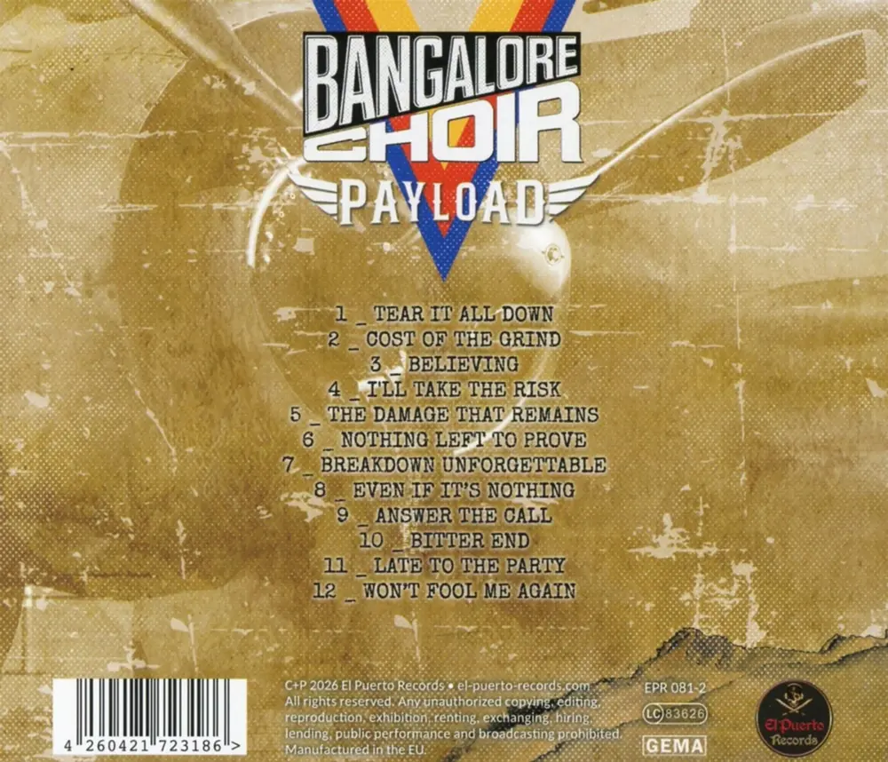 Bangalore Choir – PAYLOAD (CD)
