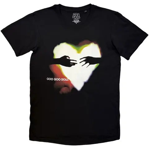 Goo Goo Dolls – Tričko Hand & Heart (Čierna), Unisex, Čierna