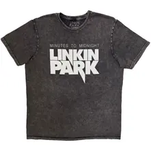 Unisex Stone Wash T-Shirt: Minutes To Midnight (Charcoal Grey) thumbnail