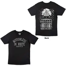 Unisex T-Shirt: Afraid Of The Dark (Black) (Back Print) thumbnail