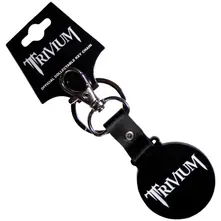 Trivium – Classic Logo Mono Circle (Kľúčenka)