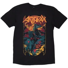 Anthrax, Tričko Headless Horseman, Unisex, Čierna