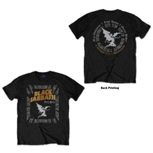 Black Sabbath, Tričko The End Demon, Unisex, Čierna