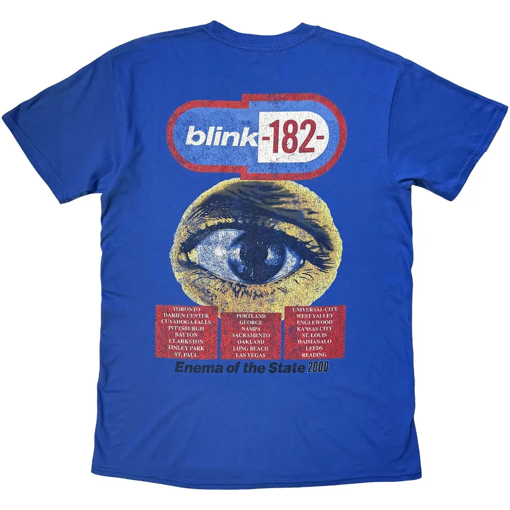 Blink 182 – Enema Of The State (Modrá) (Tričko)