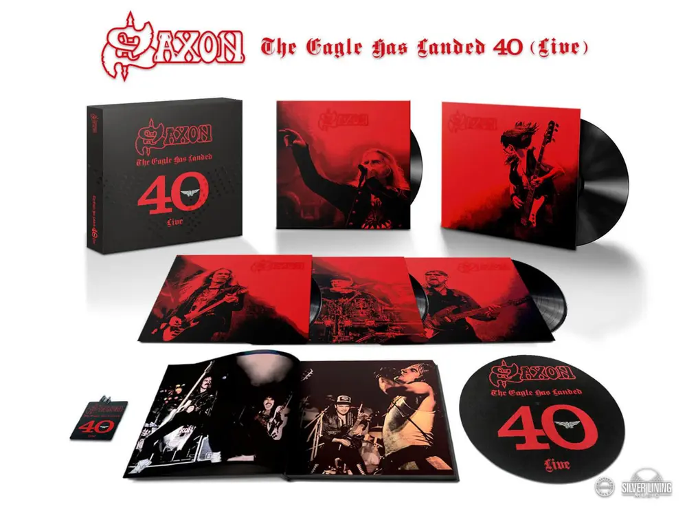 SAXON – THE EAGLE HAS LANDED 40 (LIVE) (Vinyl)