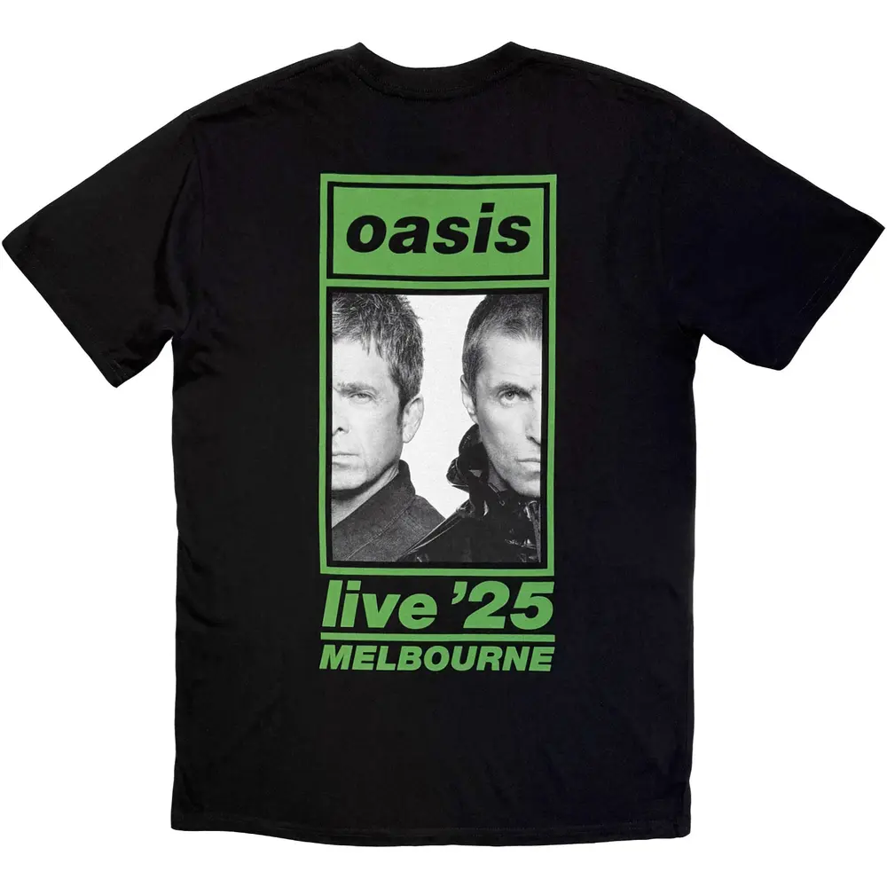 Oasis – Melbourne 4 Nov Event (Čierna, Limited) (Tričko)