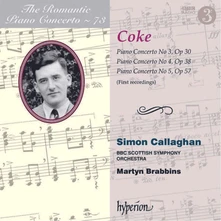 CD COKE: PIANO CONCERTOS NOS. 3, 4 & 5 (HYPERION ROMA