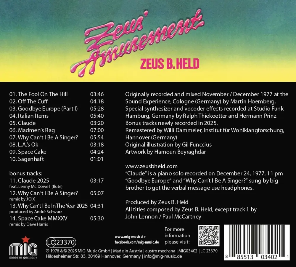 ZEUS' AMUSEMENT