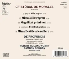 De Profundis & Eamonn Dougan – MORALES: MISSA DESILDE AL CAVALLERO/MISSA MILLE REGRETZ (CD)