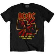Tričko Back in Black Tour 1980