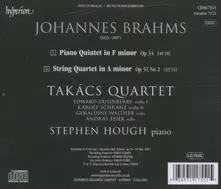 BRAHMS: PIANO QUINTET; STRING QUARTET NO. 2 thumbnail
