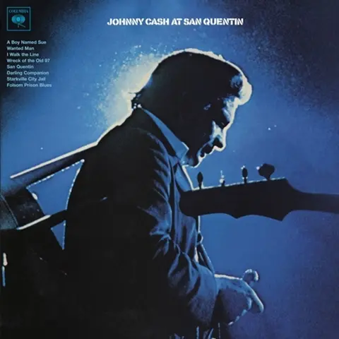 Johnny Cash At San Quentin