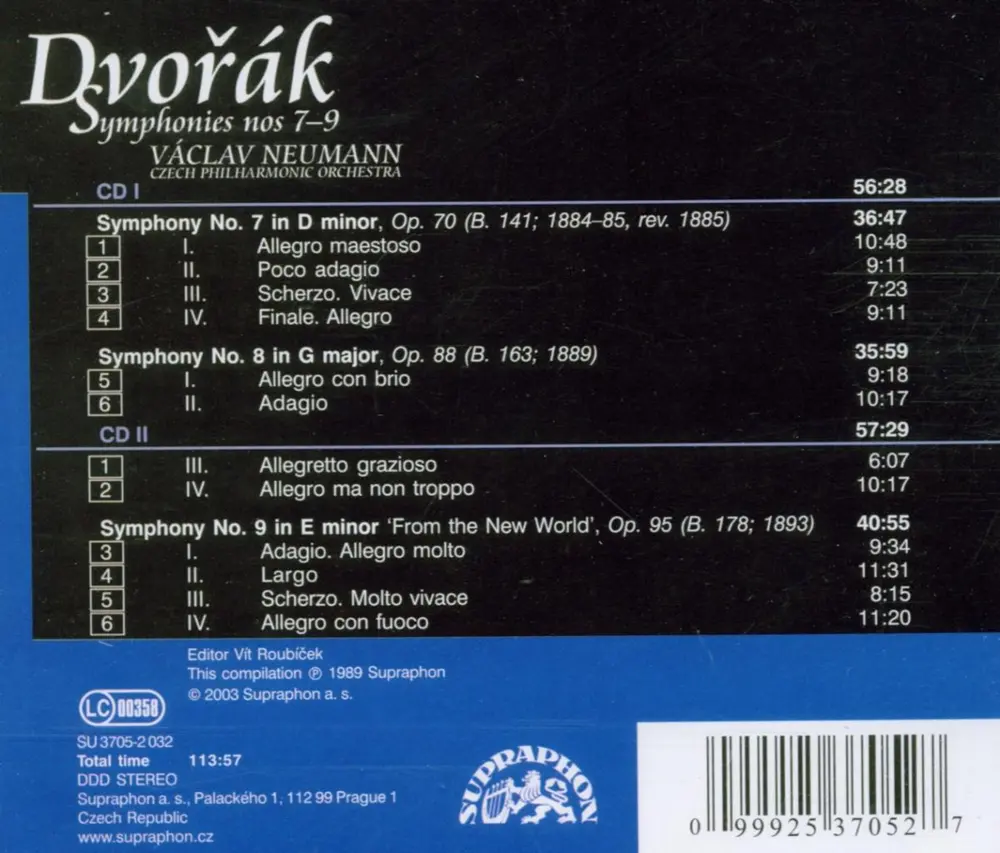 SYMPHONIES NO.7-9
