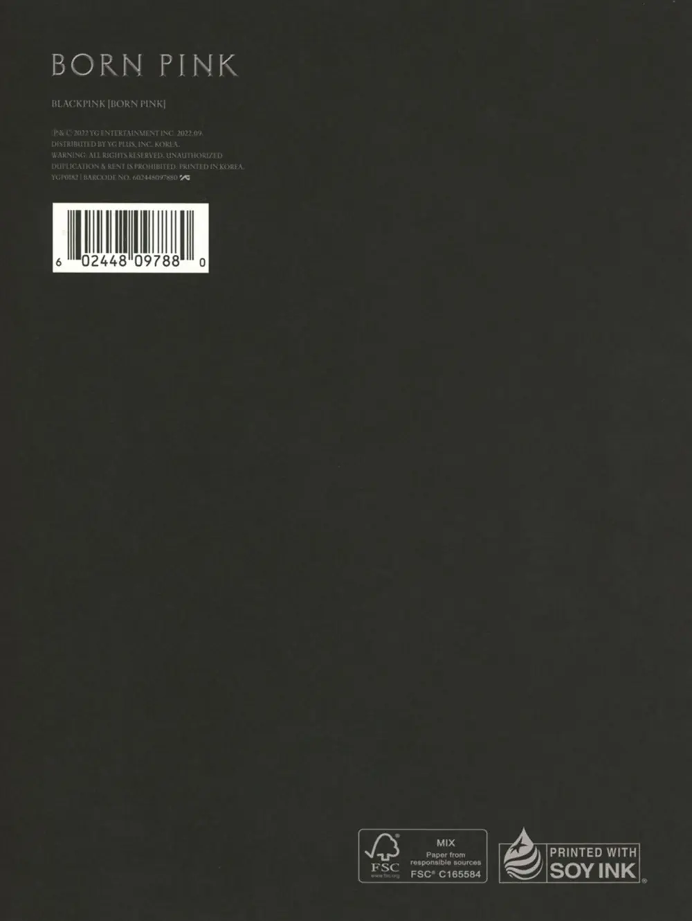 Blackpink – Born Pink (Limited A - Lisa Version) (CD)