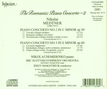 MEDTNER: PIANO CONCERTOS thumbnail