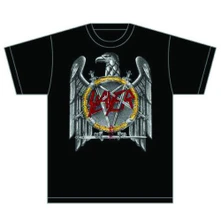 Slayer, Tričko Silver Eagle, Unisex, Čierna