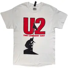 Unisex T-Shirt: The Longest Day (White) (Back Print) thumbnail