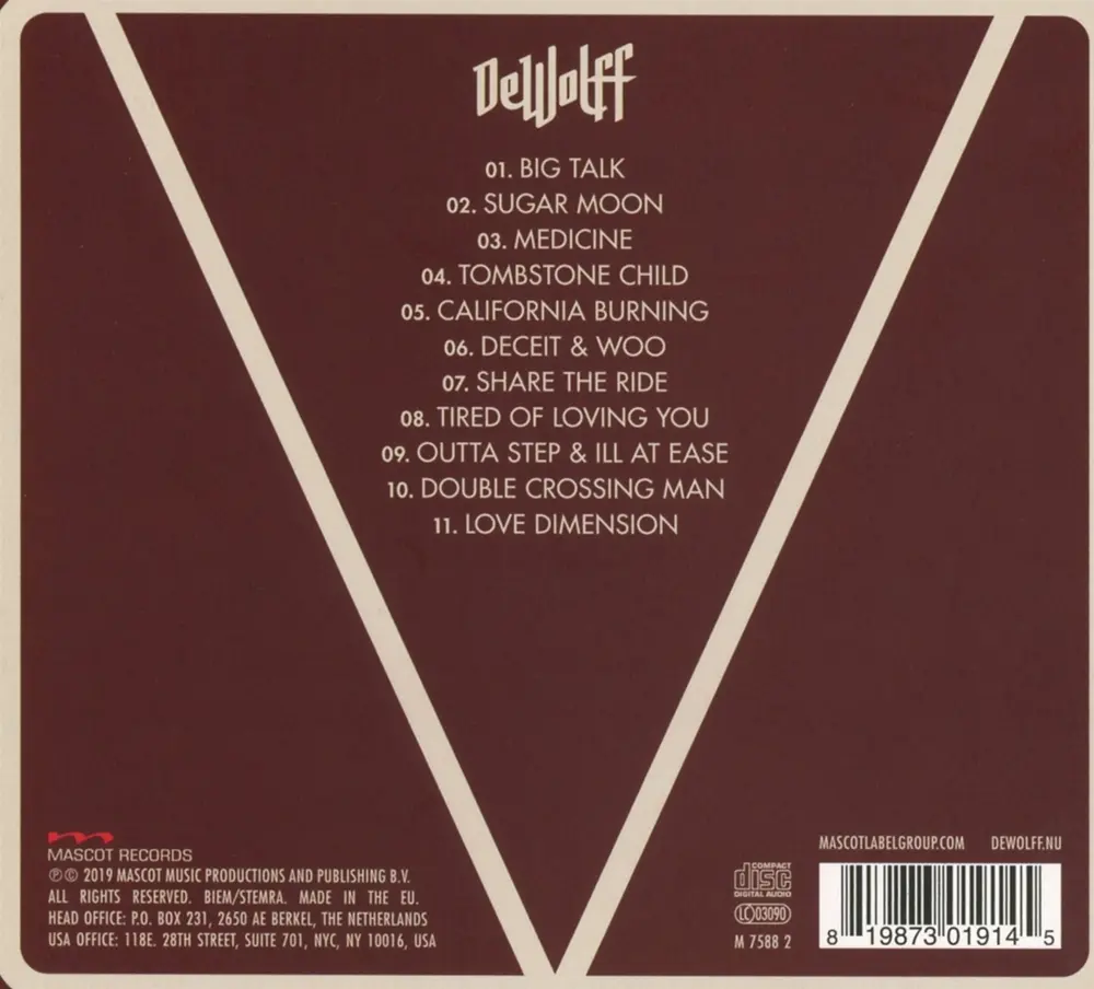 DeWolff – LIVE & OUTTA SIGHT II (CD)