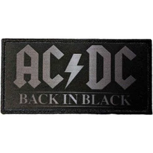AC/DC, Nažehlovačka Back In Black 1