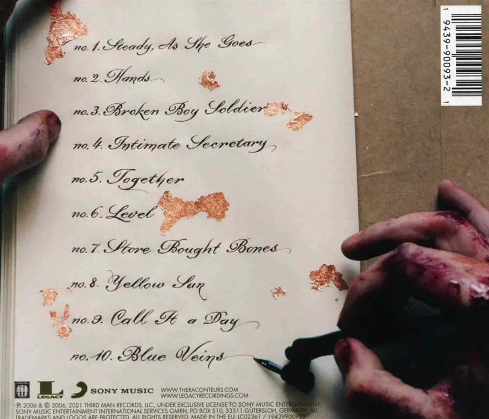 The Raconteurs – Raconteurs, the - Broken Boy Soldiers (CD)