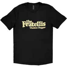 The Fratellis – Chelsea Dagger Logo (Čierna) (Tričko)